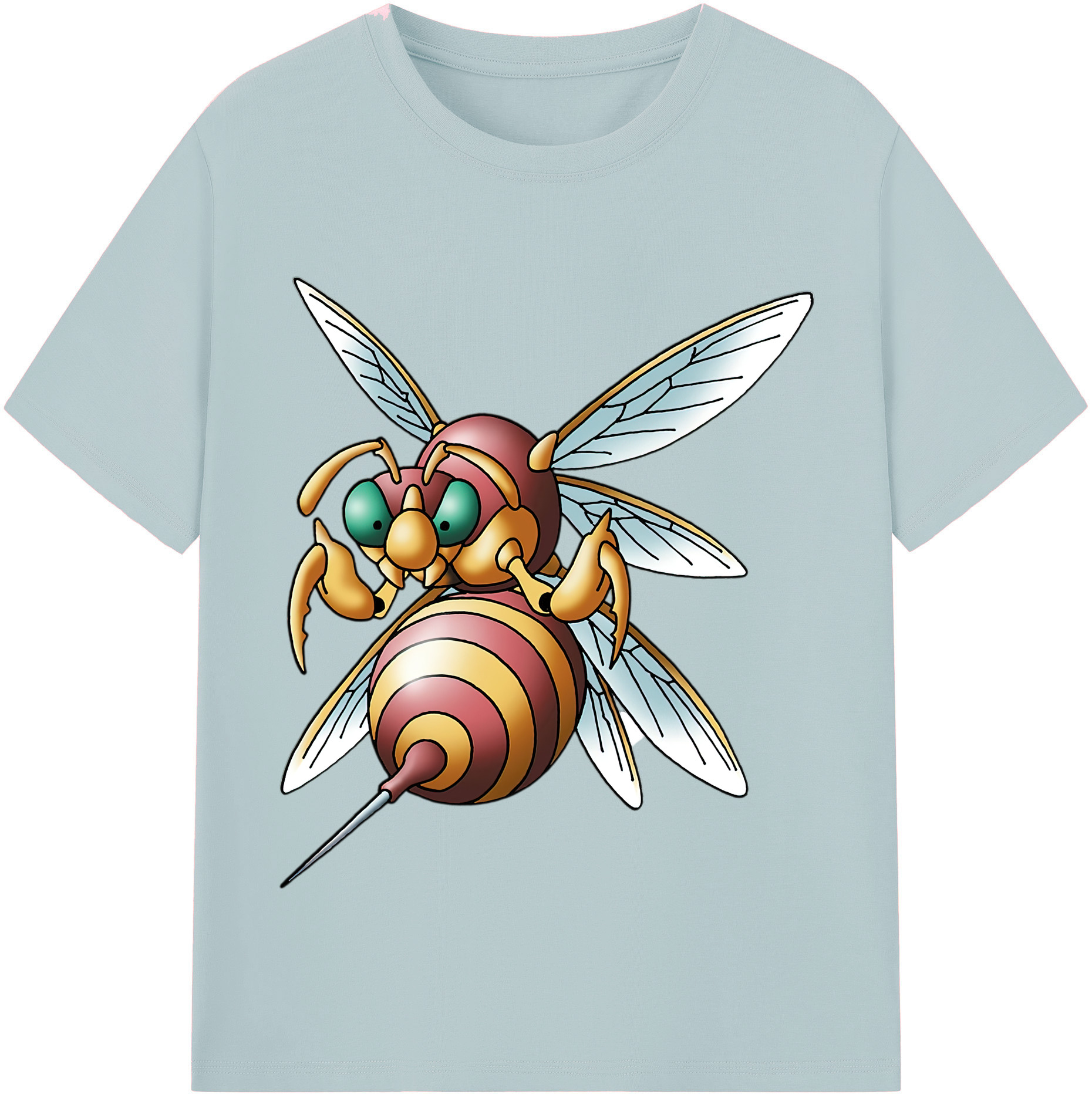 （画像用） ドラゴンクエスト Doragon Kuesuto Dragon Quest 綿100％半袖Tシャツ（フロントプリント）